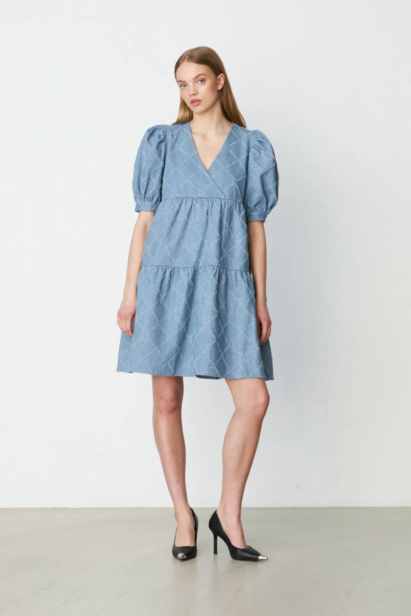 Cras Cph Kjoler<Leia Dress - Sparkle Denim
